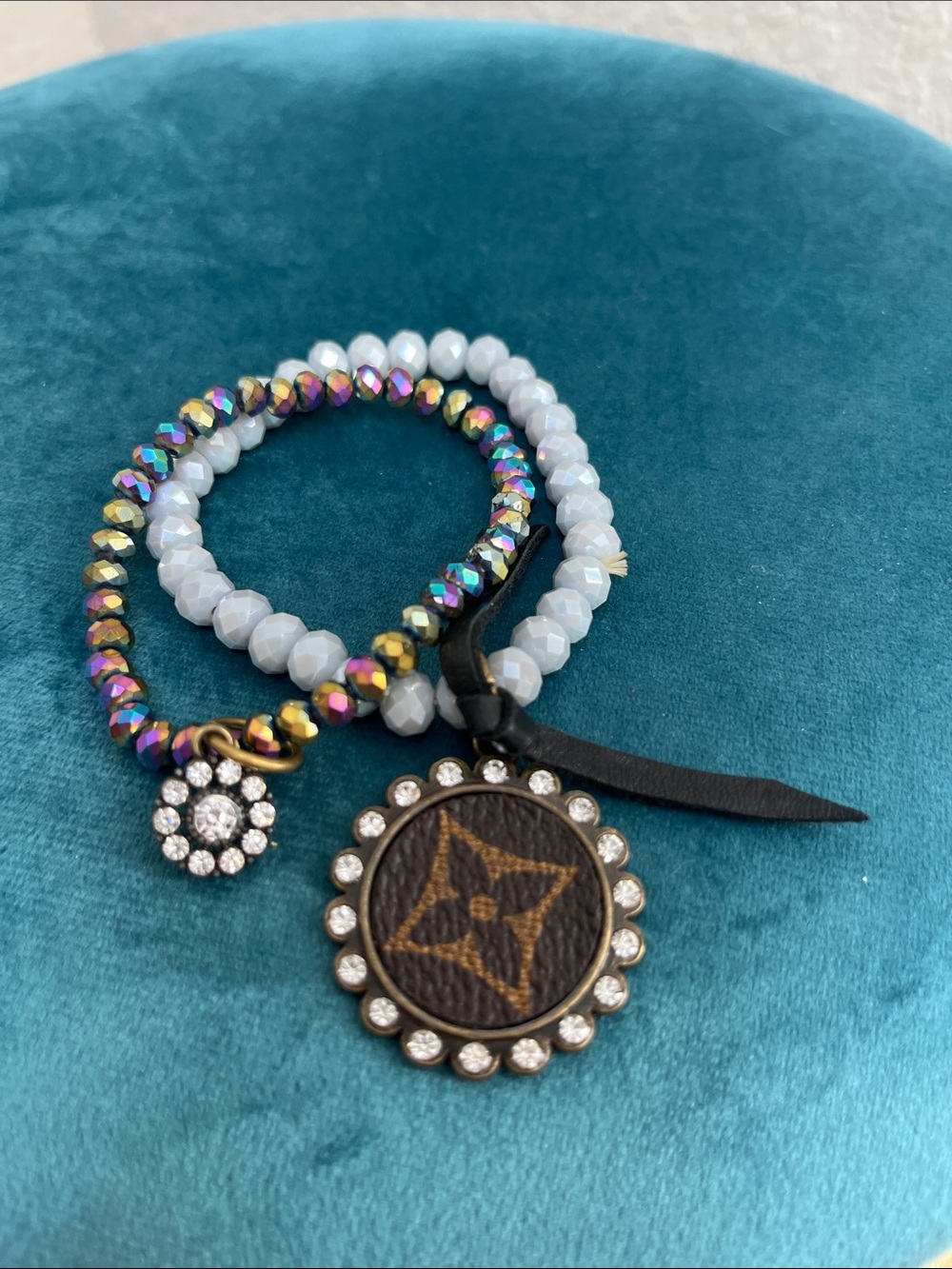 Repurposed Stretch Bracelet Set